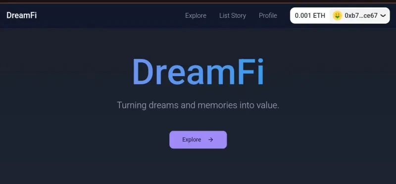 DreamFi screenshot